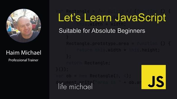 Let's Learn JavaScript Banner
